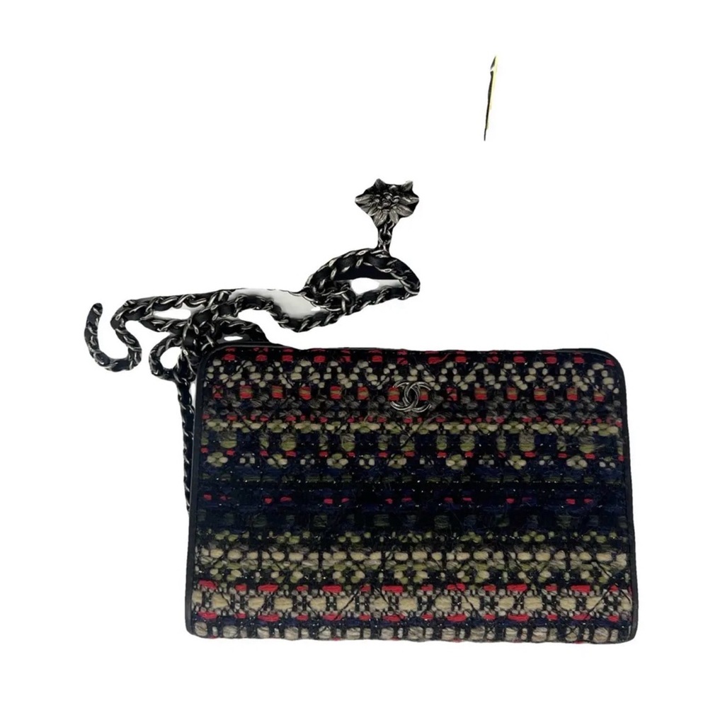 Chanel Tweed  Crossbody Bag